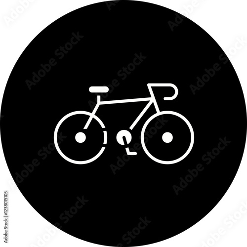 Bycicle icon single vector illustration