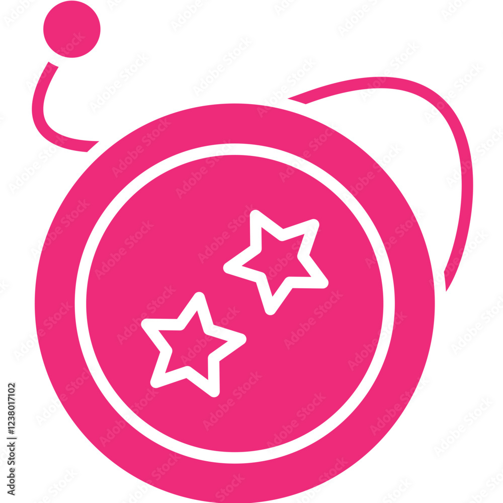 Yoyo icon single vector illustration Yoyo icon single vector illustration