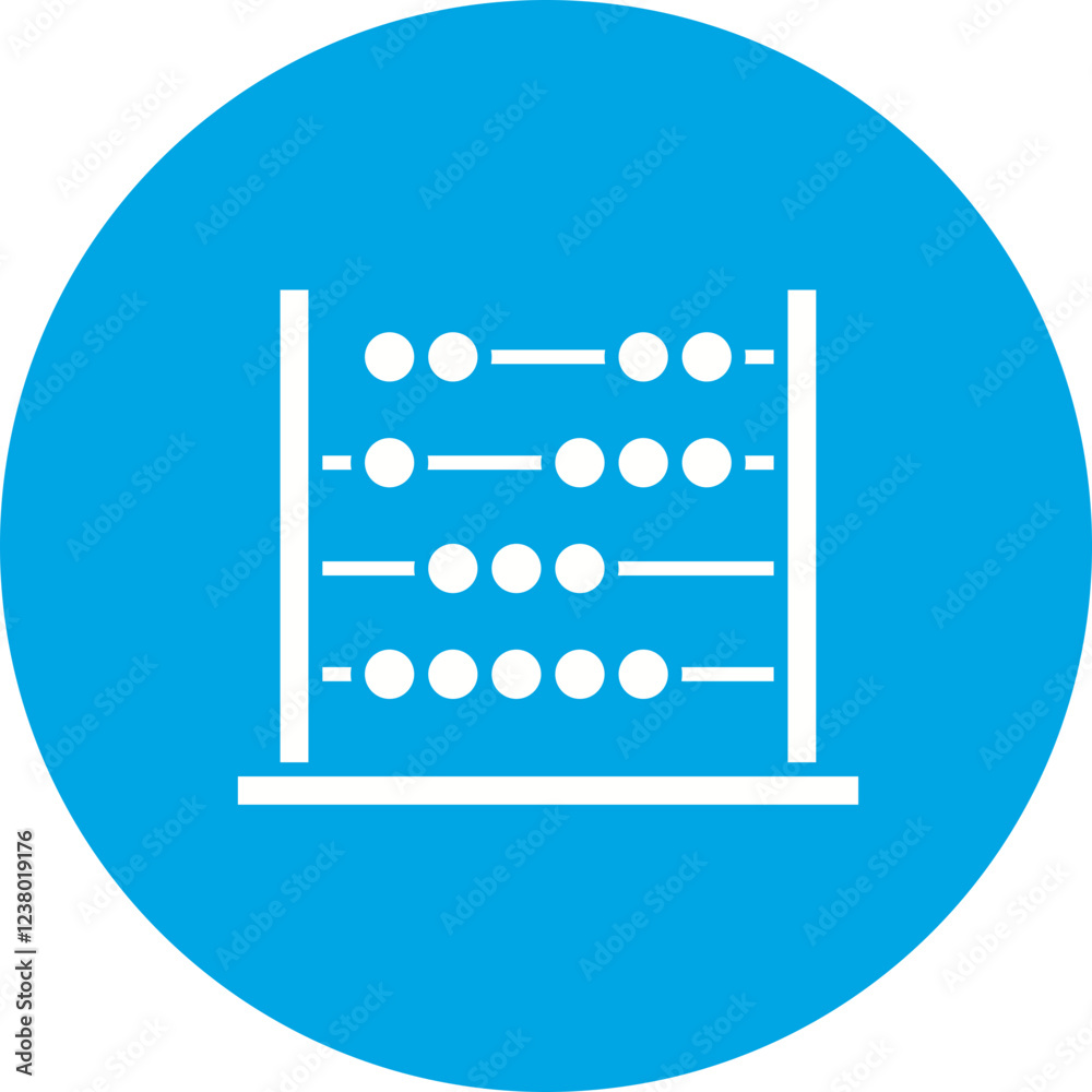 Abacus icon single vector illustration Abacus icon single vector illustration