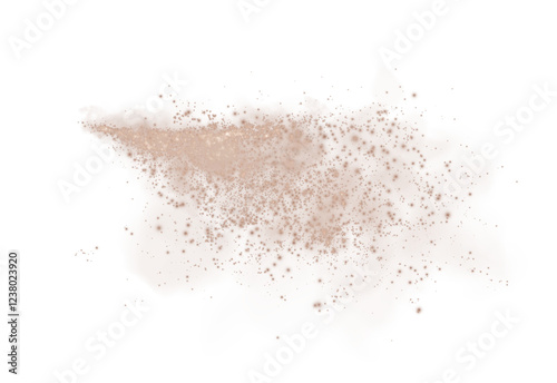 Wallpaper Mural Fantastic chocolate brown smoke background. Chocolate brown spice powder explosion, spice splash, Magic smoke with glitter and small particles, fog with glowing particles, chocolate brown steam. Choco Torontodigital.ca