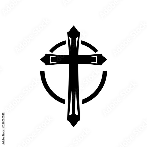 Cross in Circle: A Symbol of Faith, Christianity, and Spirituality