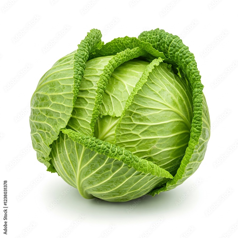 Fototapeta premium cabbage isolated on white background