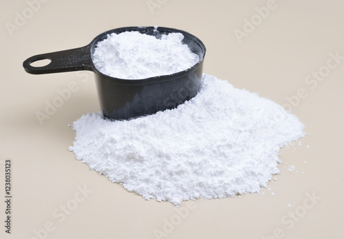 Sodium stearate IUPAC: Sodium Octadecanoate is the sodium salt of stearic acid photo