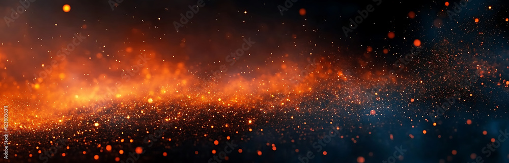 Perftect fire particles embers on background, high resolution AI Generative image Perftect fire particles embers on background, high resolution AI Generative image