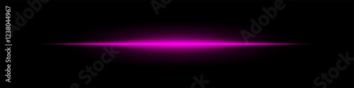 A vibrant purple light streak glows against a dark black background, creating a futuristic and high-tech abstract visual effect.