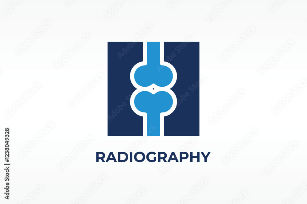 Obraz premium RADIOGRAPHY vector, icon or logo sign isolated symbol illustration