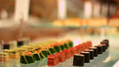 Specially prepared food in a restaurant.