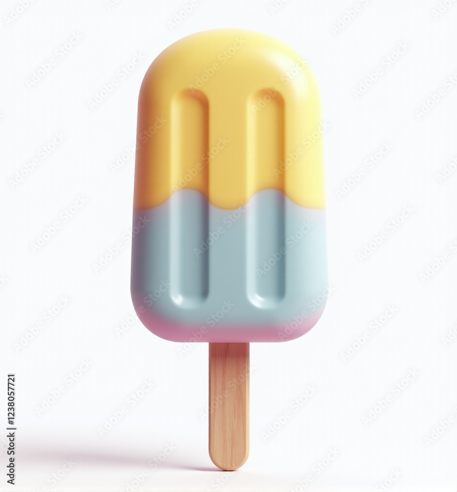 Playful 3D Ice Cream with Toppings, Sweet and Fun Treat for Children
Playful 3D Ice Cream with Toppings, Sweet and Fun Treat for Children