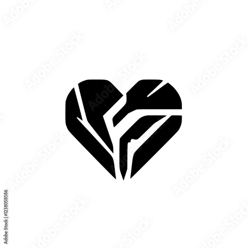 Broken Heart: A Visual Representation of Pain, Loss, and the Longing for Healing