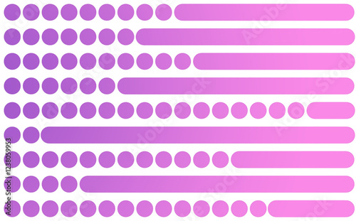 Gradient color pattern