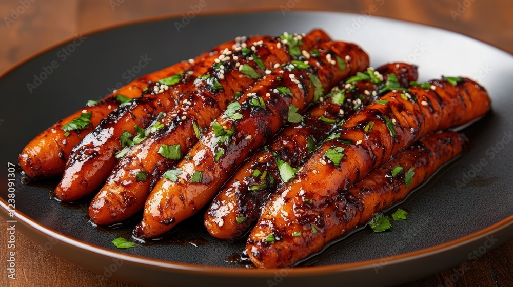 Homecook's Art Caramelized Carrots Delight Kitchen Professional Photo Cozy Environment Close-up View for SEO Impact Homecook's Art Caramelized Carrots Delight Kitchen Professional Photo Cozy Environment Close-up View for SEO Impact