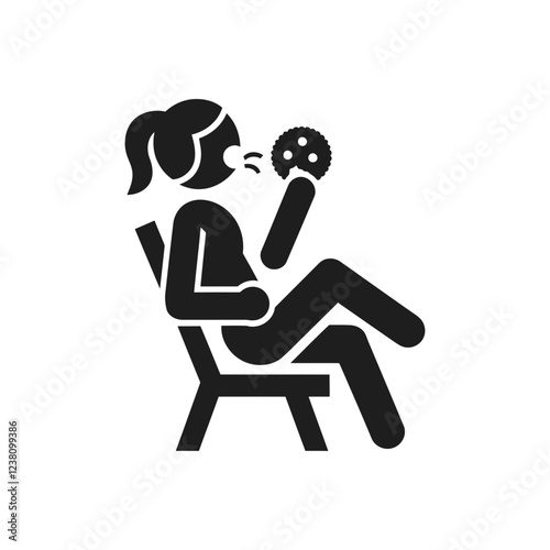 Eating Snack Icon