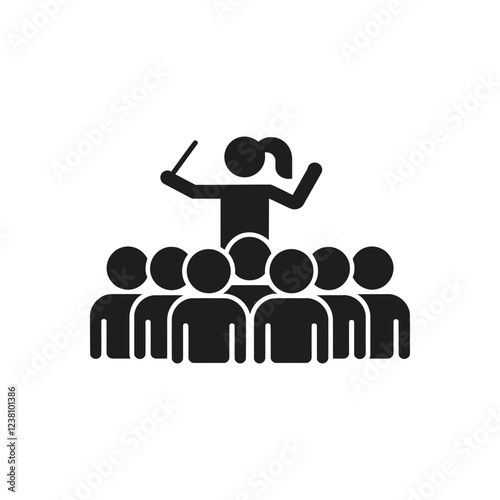 Conductor Guiding Choir Icon