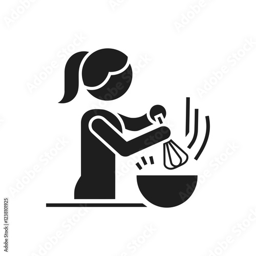 Chef stirring icon