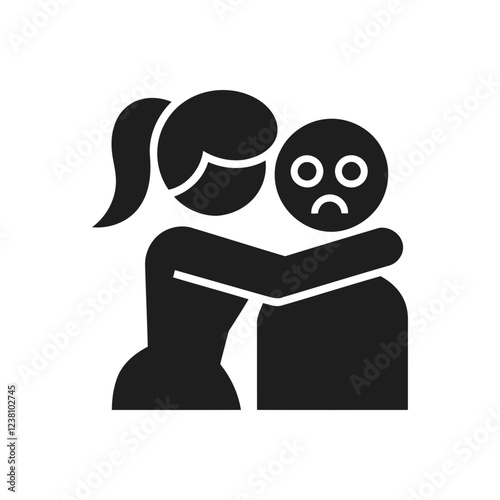 Sad Partner Hug icon