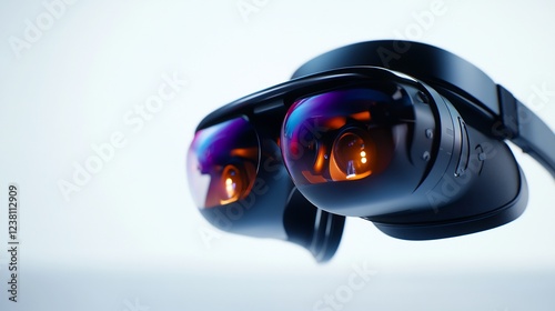 Futuristic Virtual Reality Headset: A Glimpse into Tomorrow's Technology