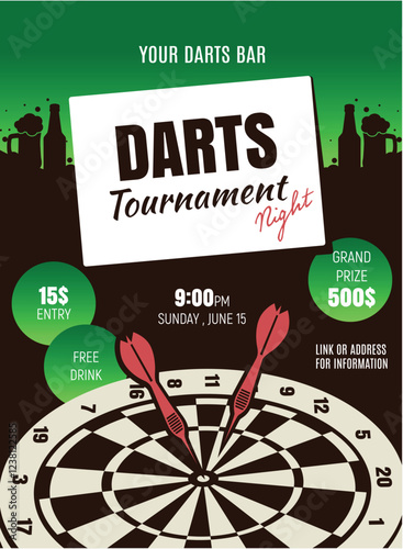 darts tournament flyer.eps