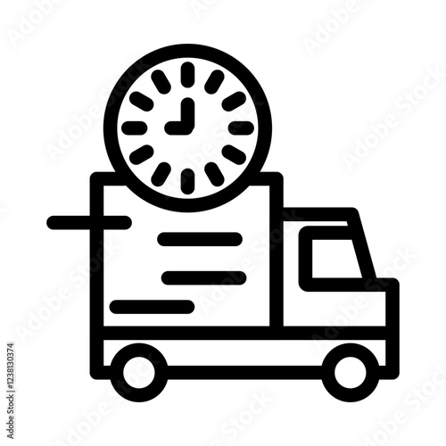 Fast delivery icon
