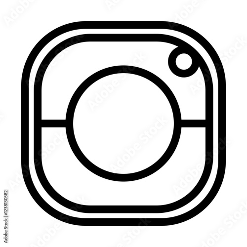 Camera lens icon