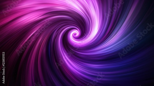 Vibrant Swirling Abstract Background in Shades of Purple and Pink