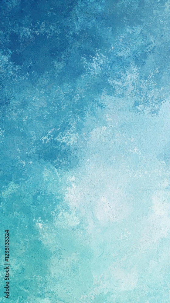 Fototapeta premium Abstract Gradient Background in Shades of Blue and Teal Tones