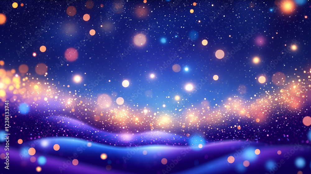 A Starlit Dream A Cosmic Fantasy of Twinkling Lights A Starlit Dream A Cosmic Fantasy of Twinkling Lights