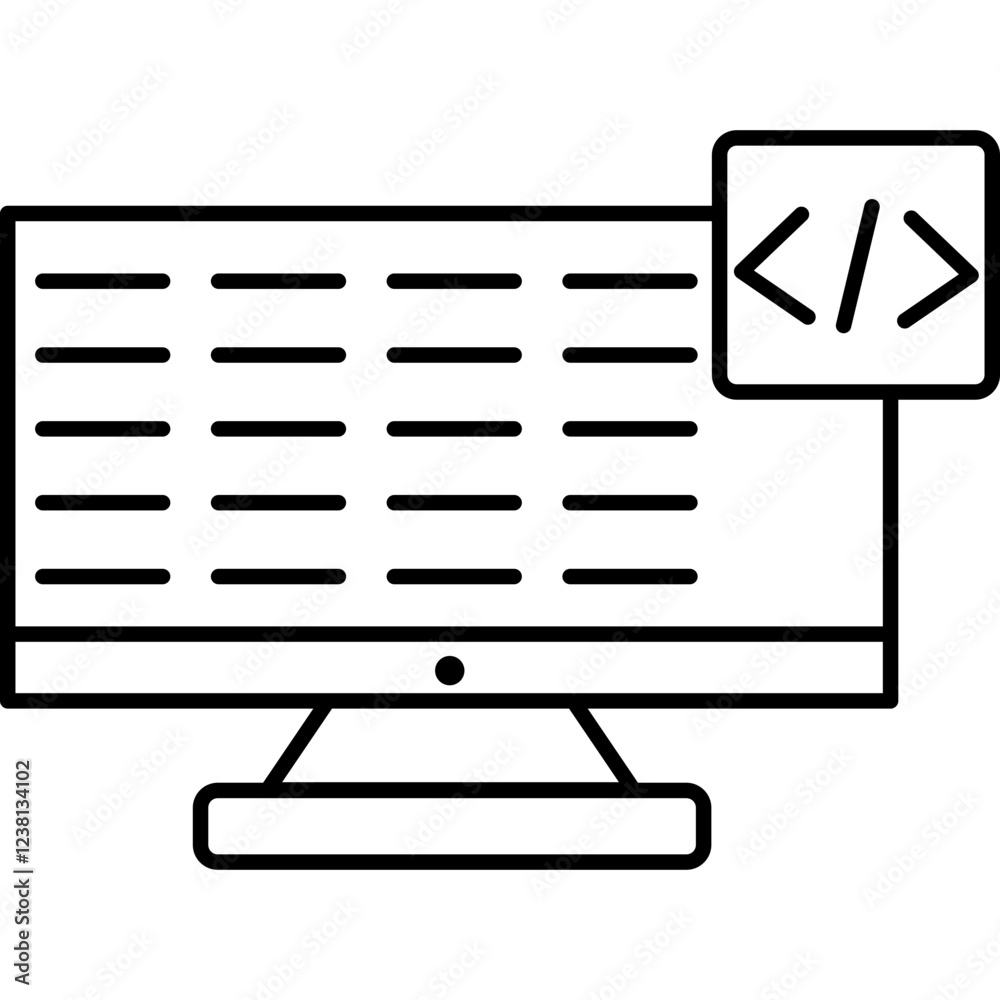 Web Development Icon Web Development Icon