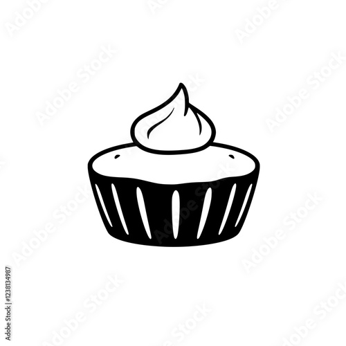 Delicious Cupcake: A Sweet Treat for Any Occasion. Indulge in this delectable dessert, perfect for satisfying your sweet tooth. Creamy frosting and soft cake make it irresistible!