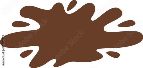 Mud Puddle Illustration