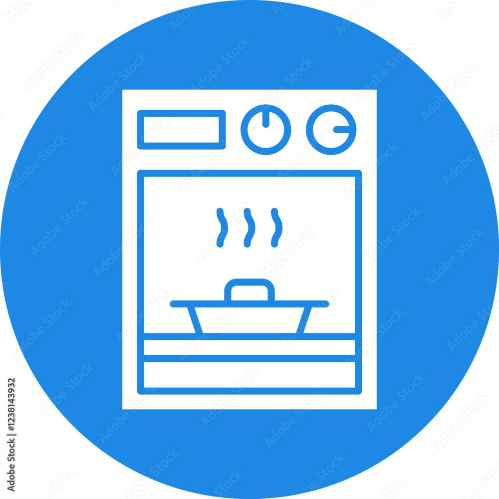 Oven icon single vector illustration Oven icon single vector illustration