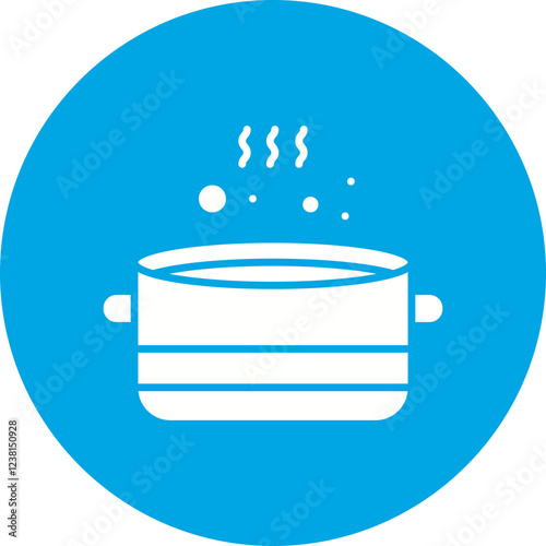 Boil icon single vector illustration