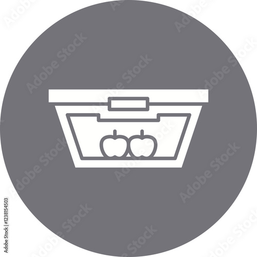 Food Storage icon single vector illustration