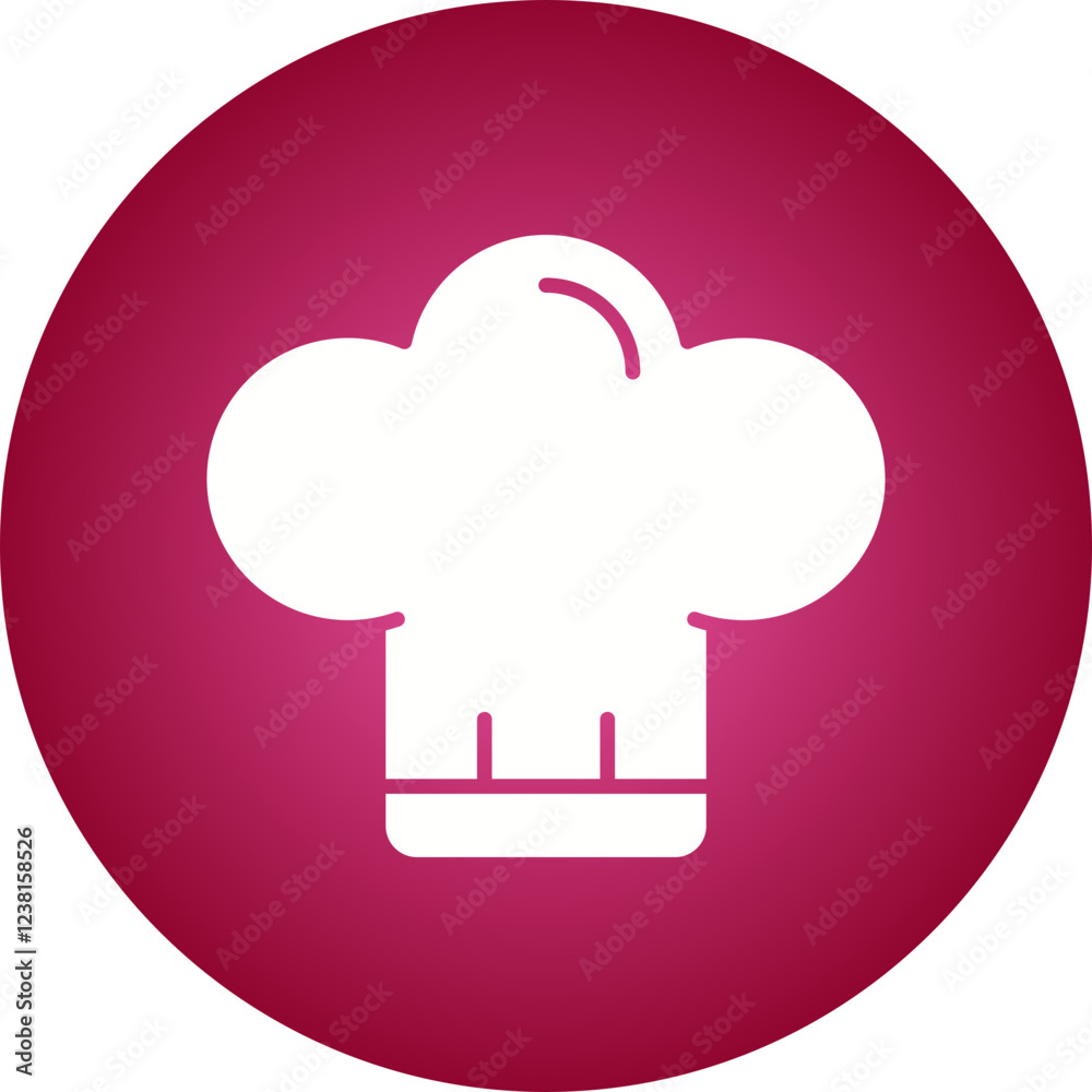 Cook Hat icon single vector illustration Cook Hat icon single vector illustration