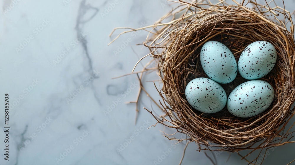 Obraz premium Eggs in the nest.