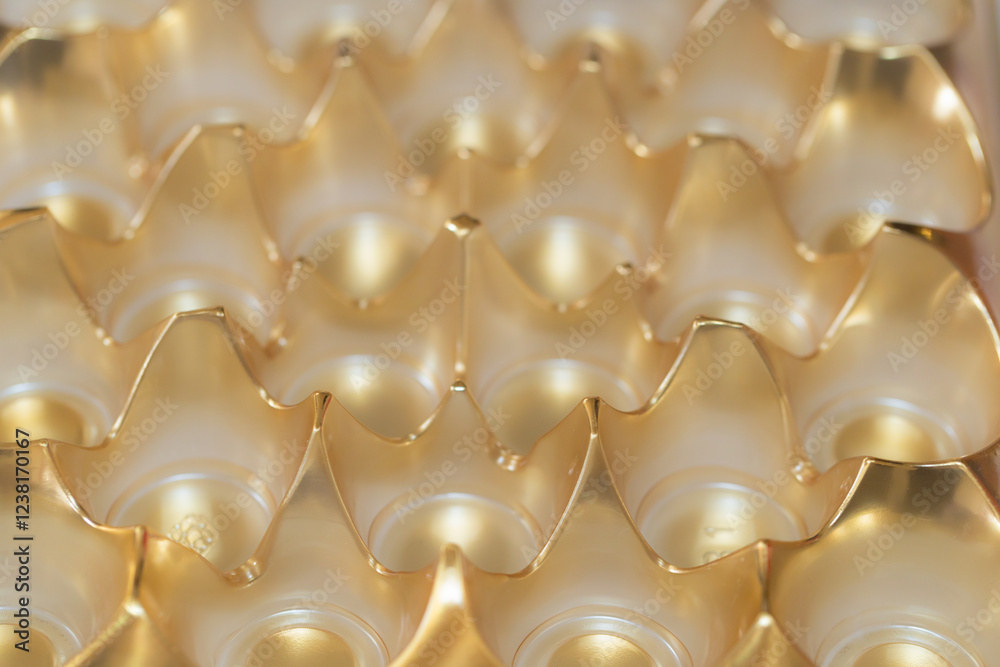 Fototapeta premium golden textured patterned background