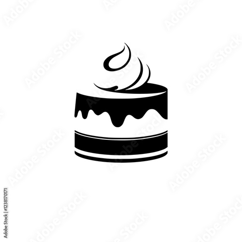 Cake Dessert: A Delicious Sweet Treat. Indulge in this creamy, chocolatey confectionery, perfect for birthdays and celebrations. Sweetness and sugar combine for a yummy taste! 