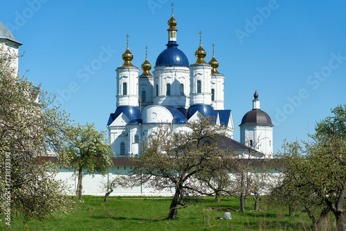 Cuadro en lienzo Svensky Monastery in Bryansk city