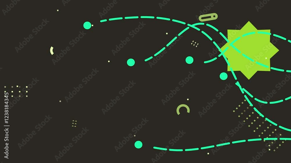 Wavy Lines Background 4k motion graphics loop animation featuring ...