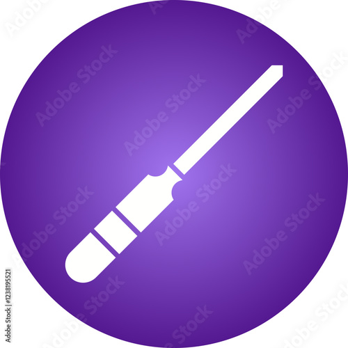 Screwdriver icon single vector illustration