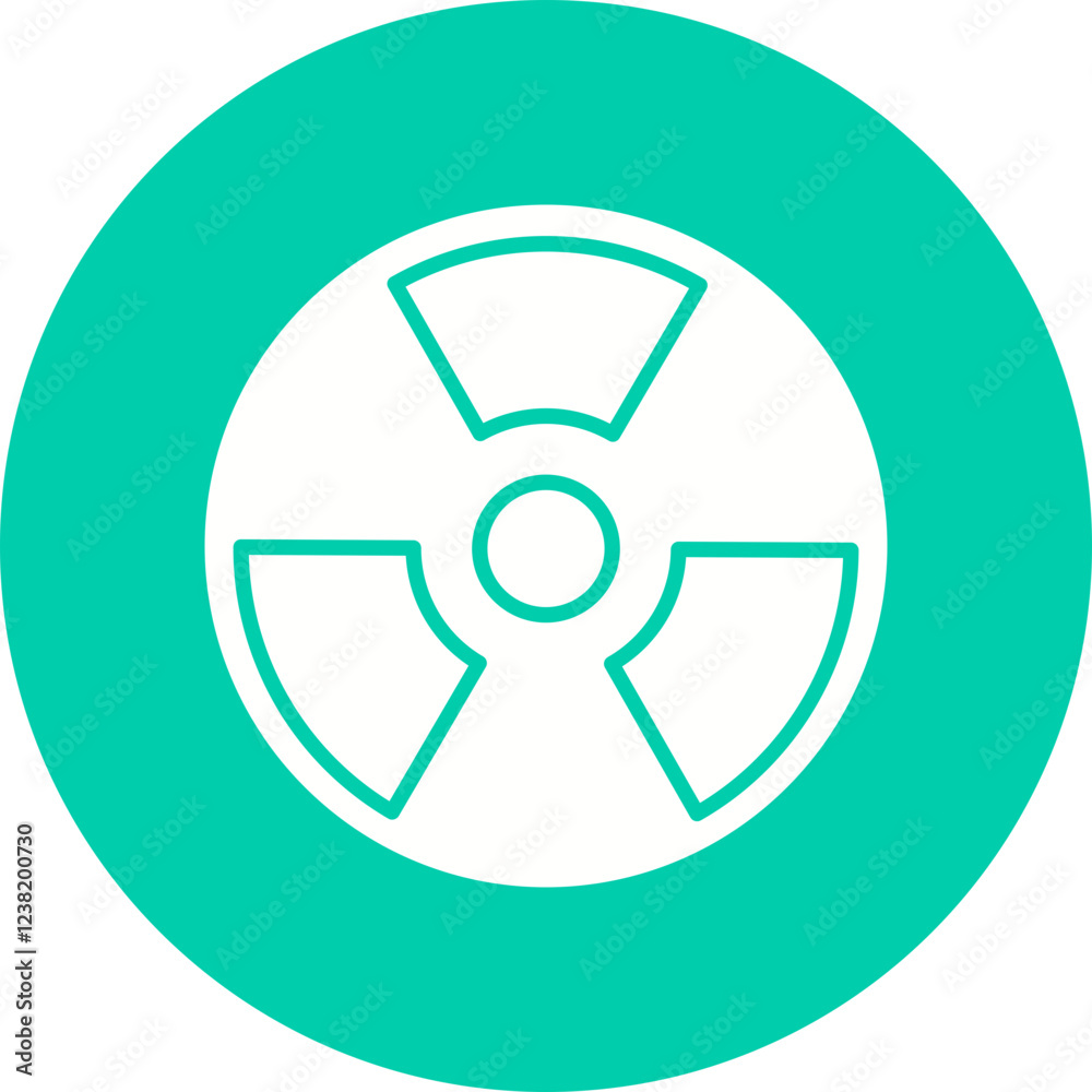 Hazard icon single vector illustration Hazard icon single vector illustration