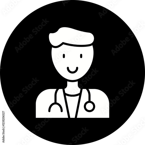 Doctor icon single vector illustration