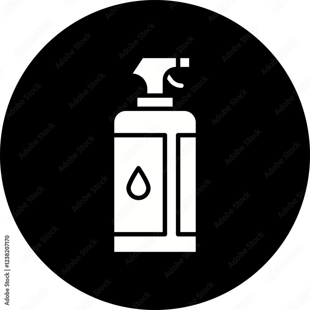 Cleaner icon single vector illustration Cleaner icon single vector illustration