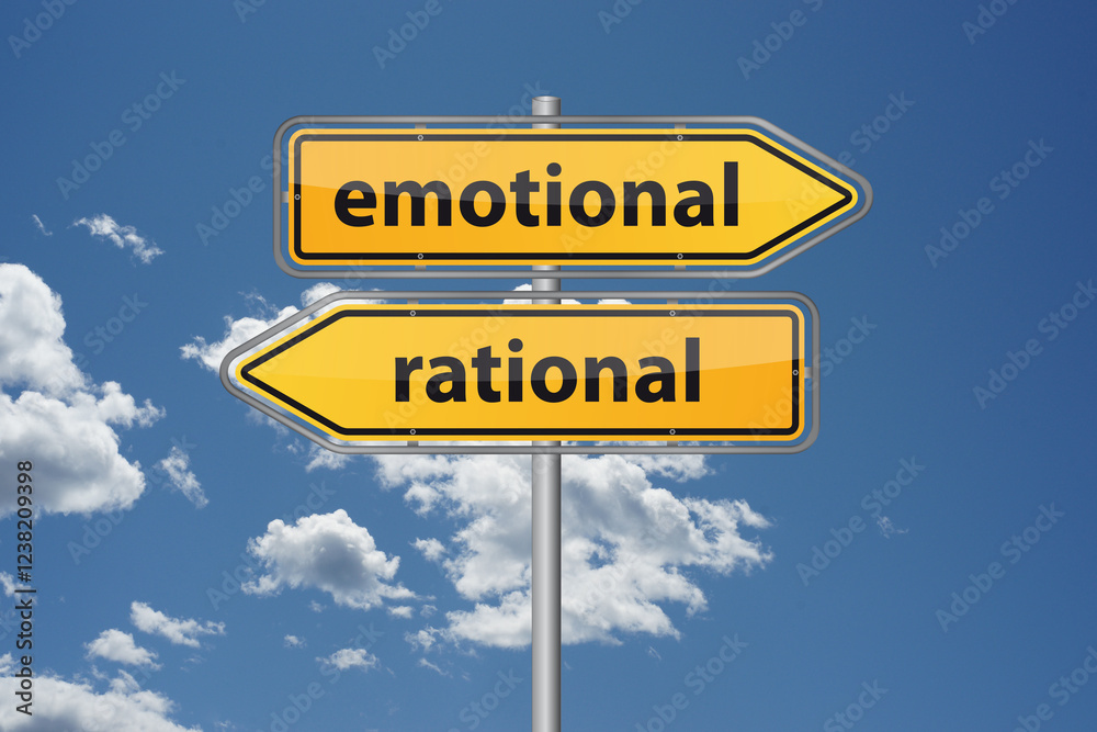 The dilemma between making choices rooted in emotional responses versus rational thought processes The dilemma between making choices rooted in emotional responses versus rational thought processes
