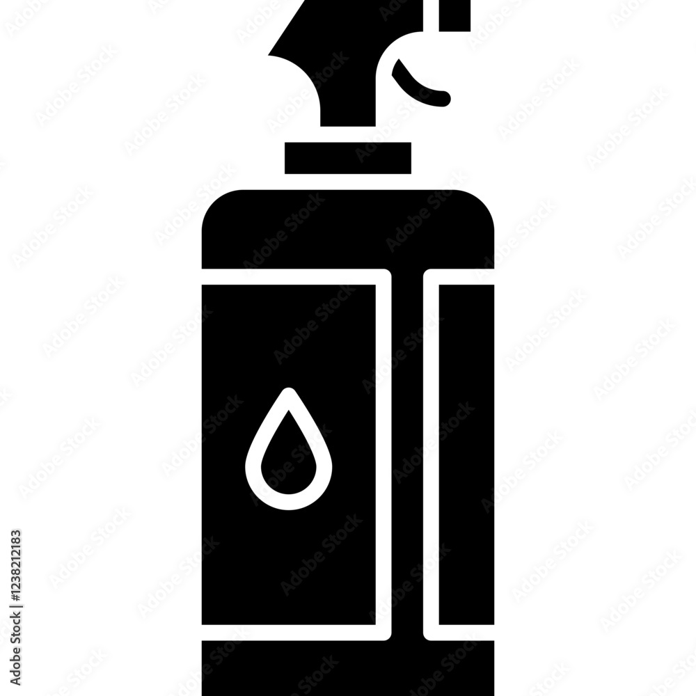 Cleaner icon single vector illustration Cleaner icon single vector illustration