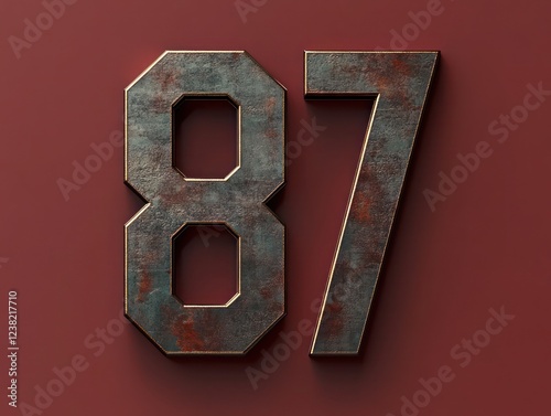 3D letter 