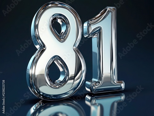 Ultra-realistic 3D letter 