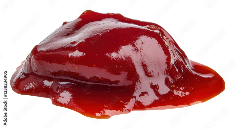 Fototapeta premium PNG Ketchup ready for fries and burgers