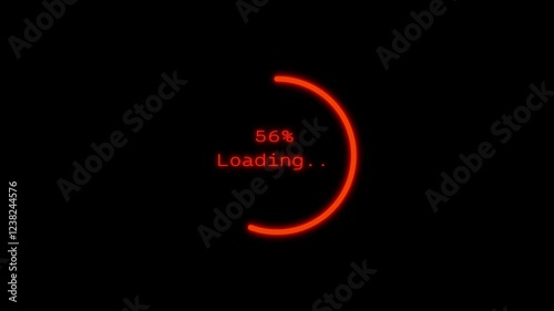 Wallpaper Mural Circle Loading Icon Animation. Torontodigital.ca