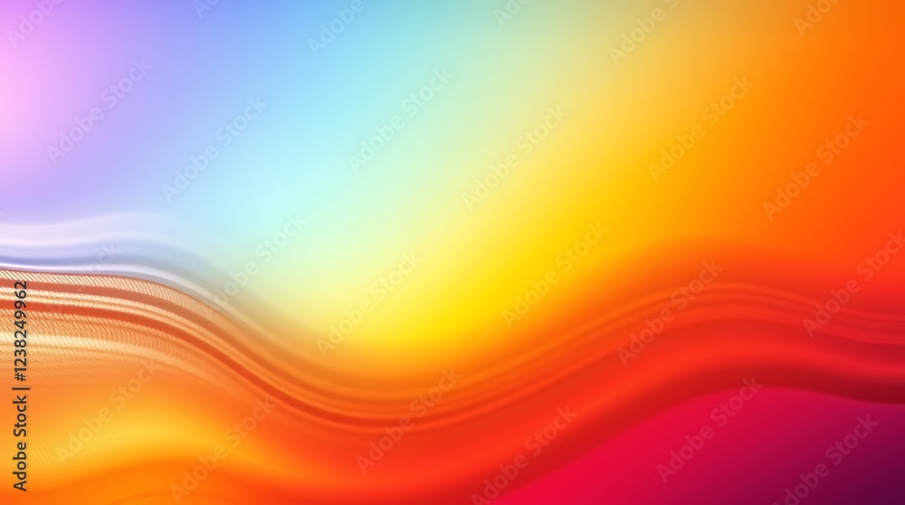 Obraz premium Vibrant Multicolored Abstract Background with Dynamic Patterns and Shapes