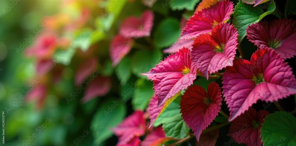 Coleus blumei solenostemon kong empire vines on a trellis, coleus, solenostemon Coleus blumei solenostemon kong empire vines on a trellis, coleus, solenostemon